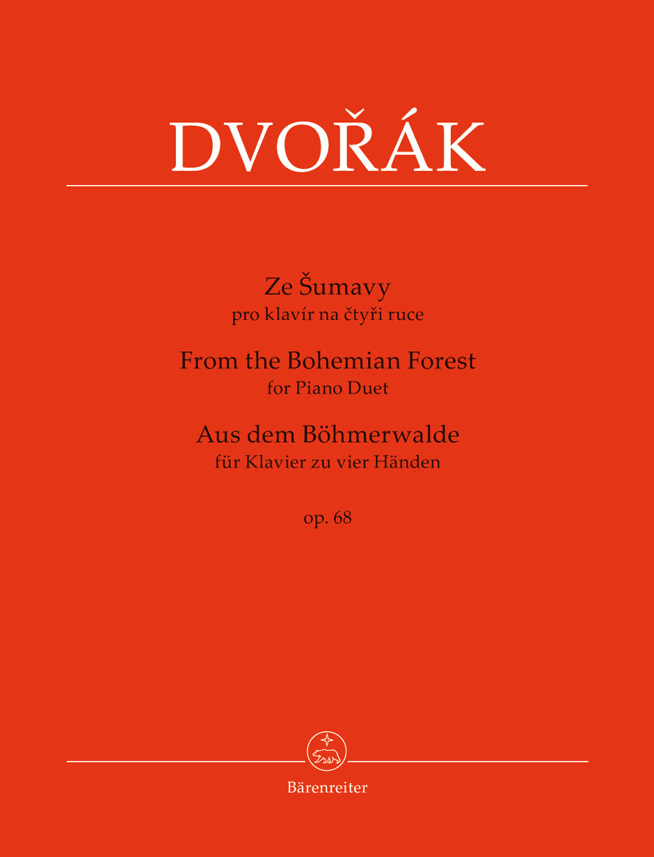 Dvořák: From the Bohemian Forest Op 68 - Piano Duet
