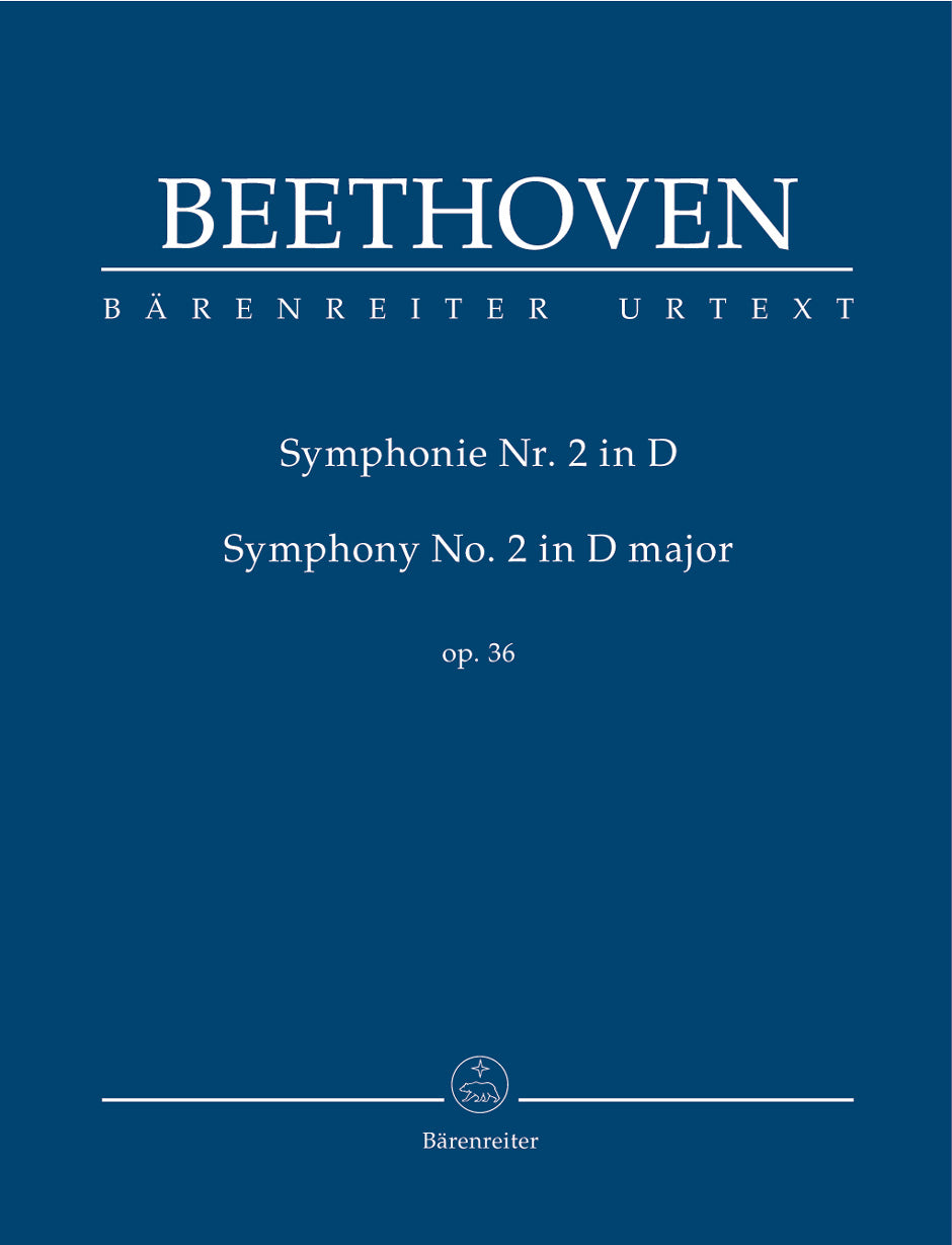 Beethoven: Symphony No 2 in D - Study Score