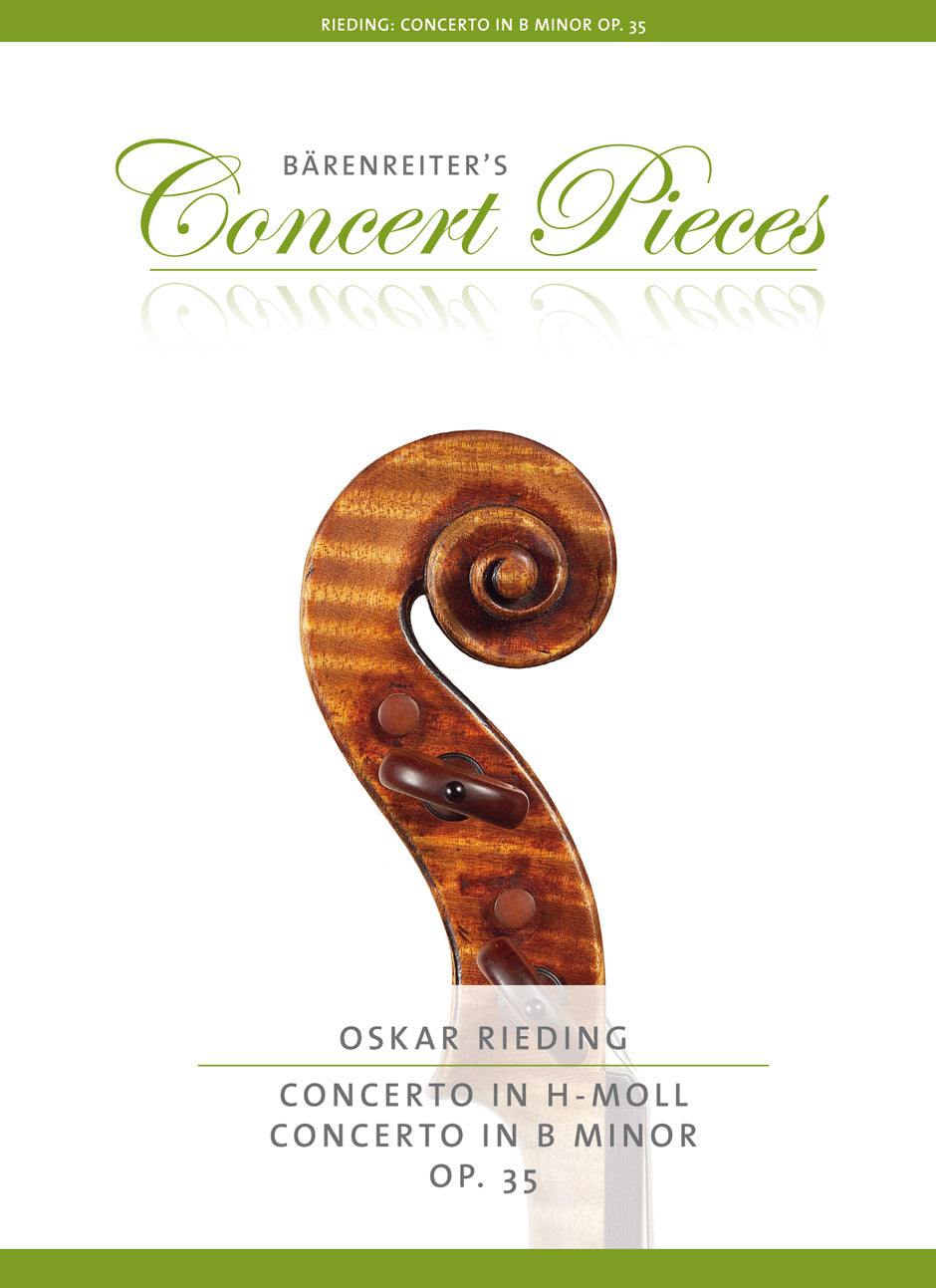 Rieding : Violin Concerto in B Minor Op 35 for Violin & Piano