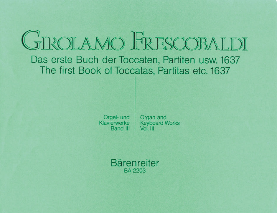 Frescobaldi : Complete Organ & Keyboard Works - Vol 3