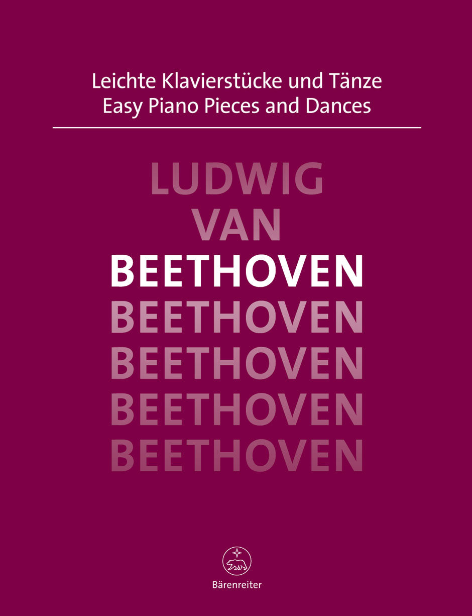 Beethoven: Easy Piano Pieces & Dances for Solo Piano