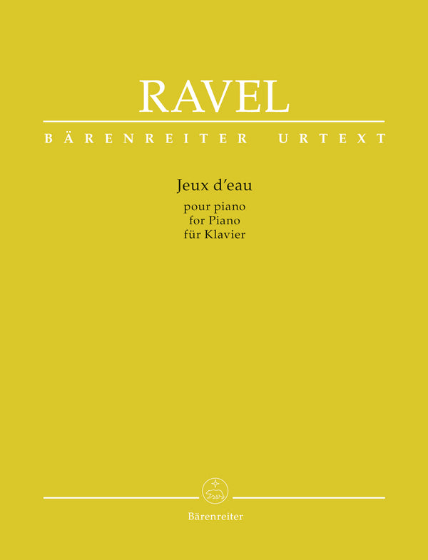 Ravel : Jeux d'Eau for Piano Solo