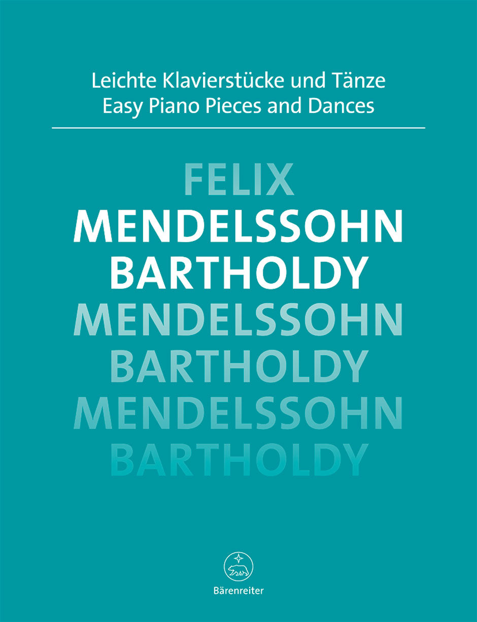 Mendelssohn: Easy Piano Pieces & Dances for Solo Piano
