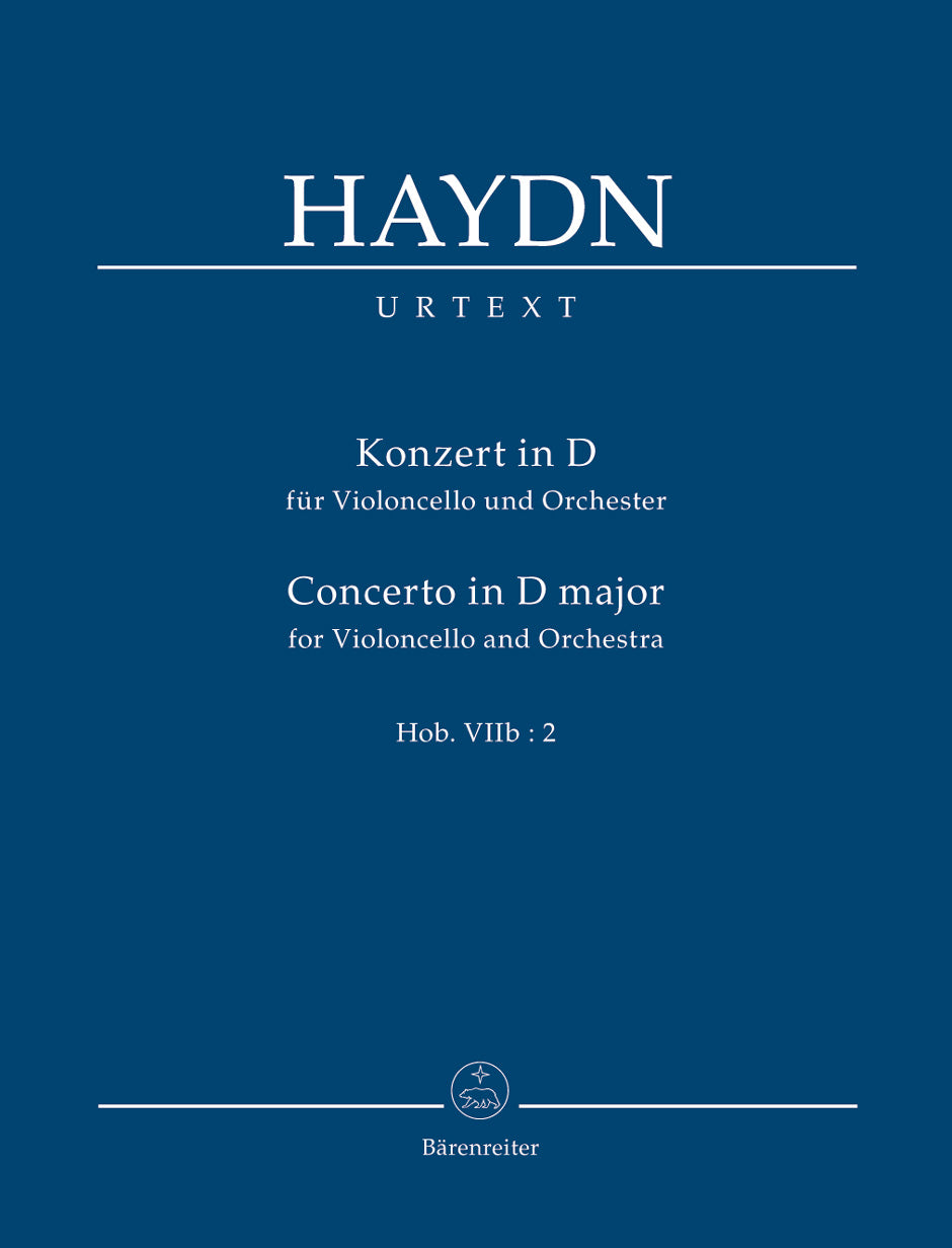 Haydn: Cello Concerto No 2 in D - Study Score