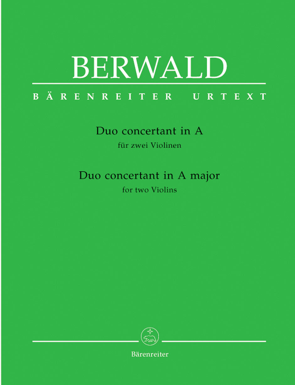 Berwald: Duo Concertant A for Violin & Piano