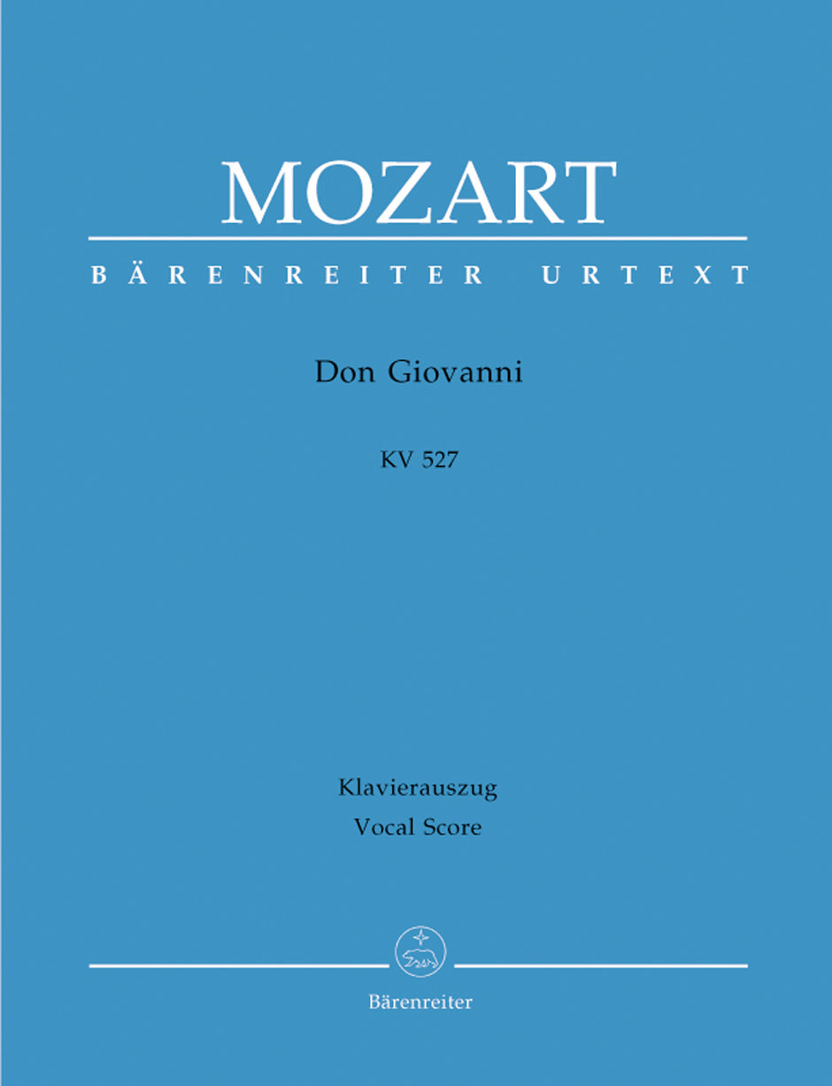 Mozart: Don Giovanni K527 - Vocal Score