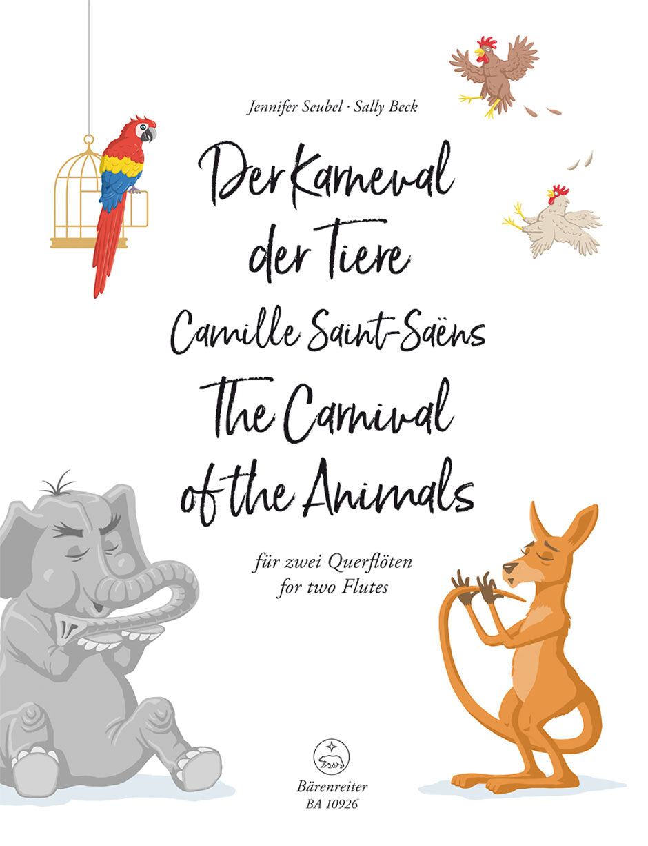 Saint-Saens : Carnival of the Animals for 2 Flutes
