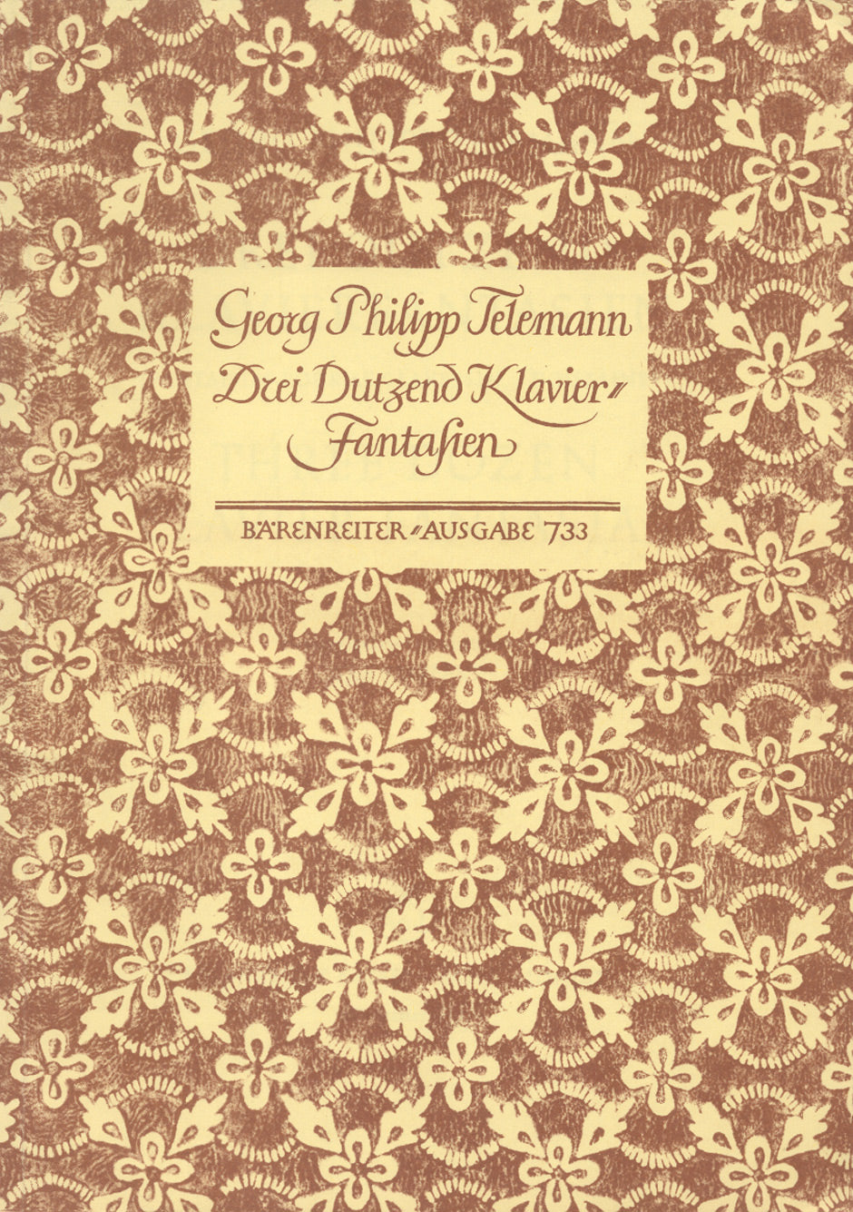 Telemann: 36 Fantasias for Piano Solo