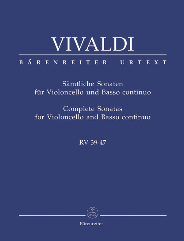 Vivaldi: Complete Sonatas for Cello & Continuo
