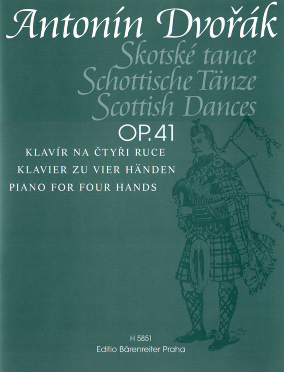 Dvořák: Scottish Dances Op 41 - Piano Duet