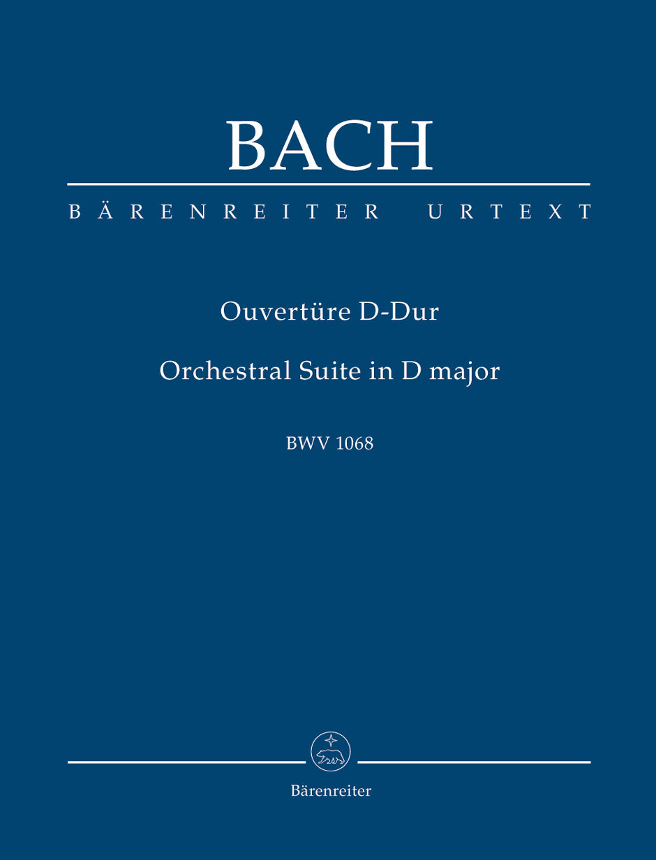 Bach: Overture No 3 D - Study Score