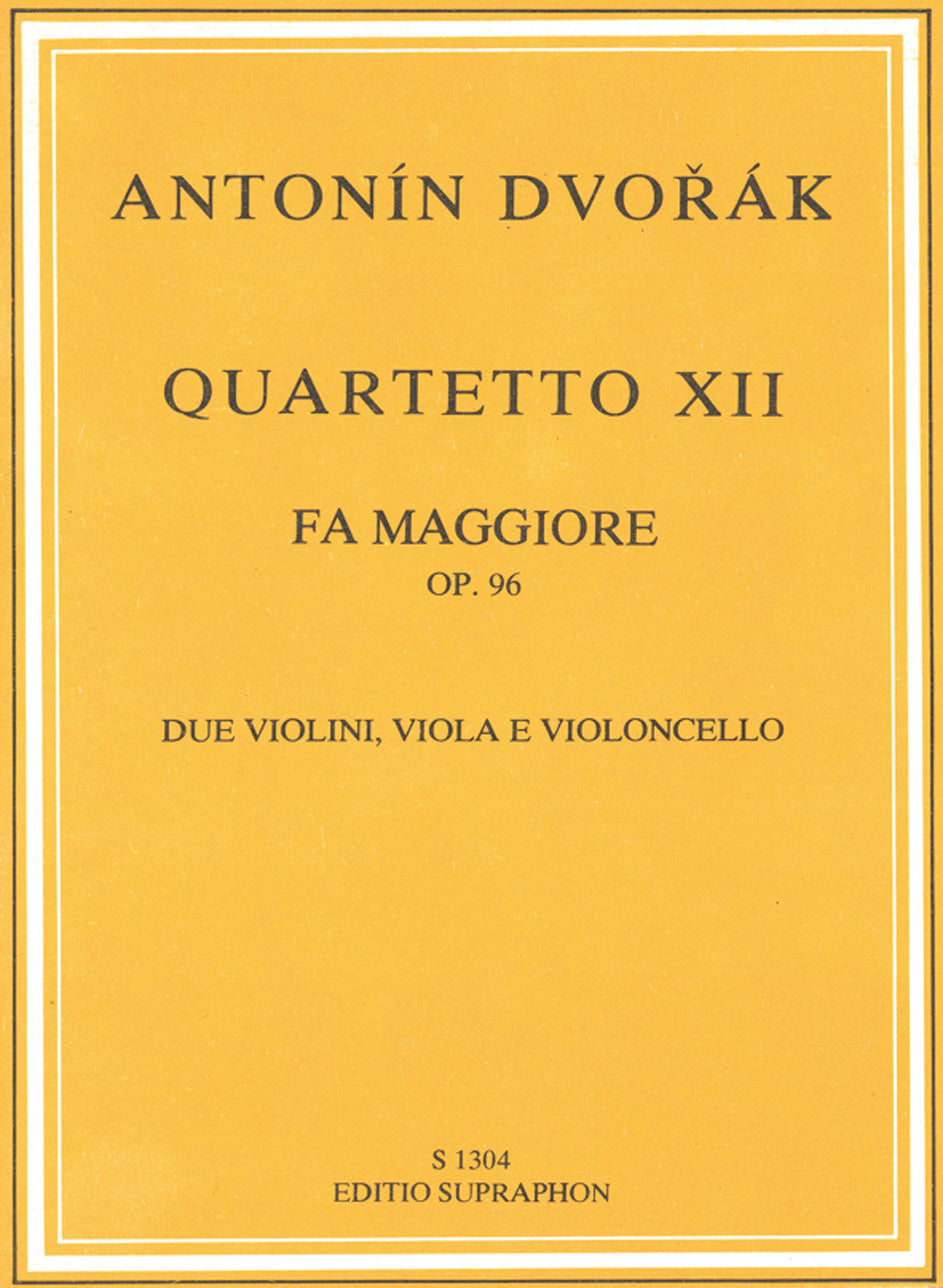 Dvořák: String Quartet in F Op 96 - Study Score