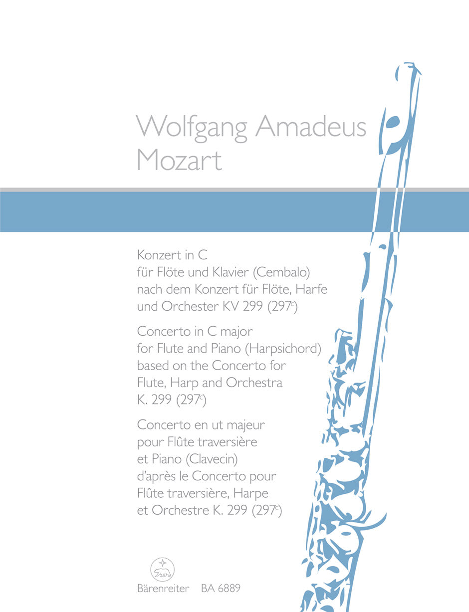 Mozart: Concerto C K299 for Flute & Piano