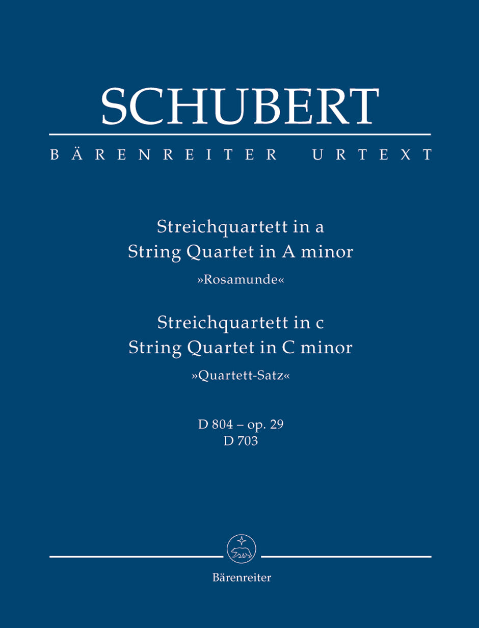 Schubert: String Quartets A & C - Study Score