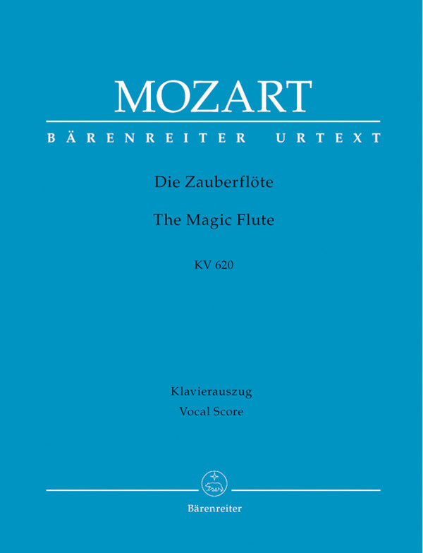 Mozart: Magic Flute KV620 Piano Reduction - Vocal Score