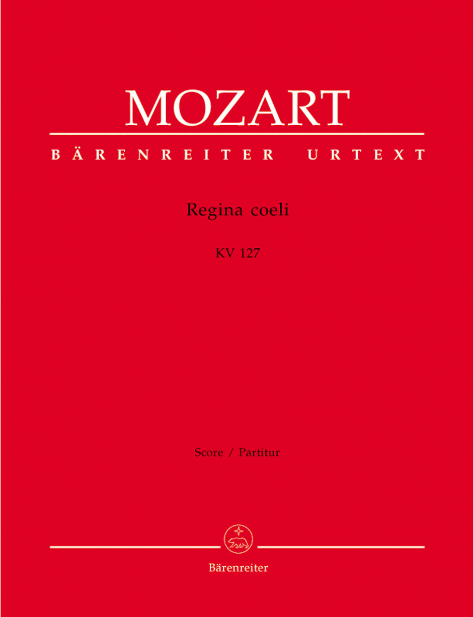 Mozart: Regina Coeli in B Flat K127 - Full Score