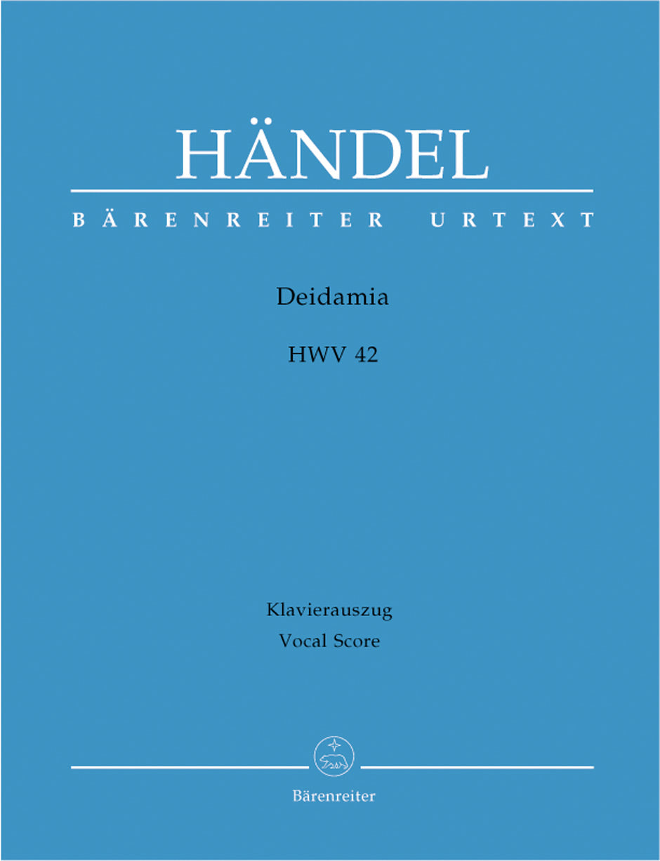 Handel: Deidamia Opera in 3 Acts - Vocal Score