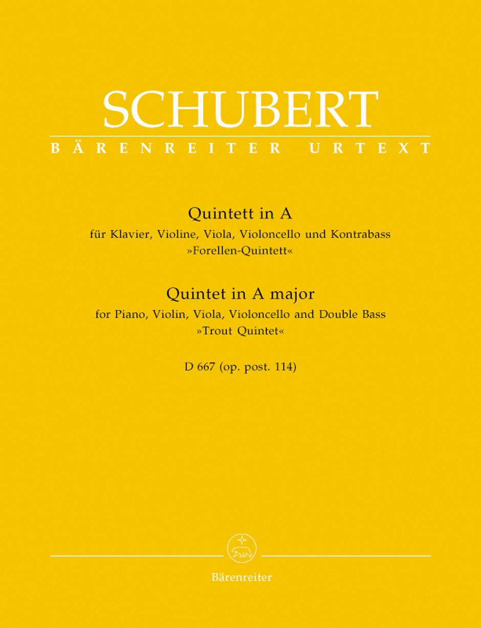 Schubert: Trout Quintet for Piano Quintet