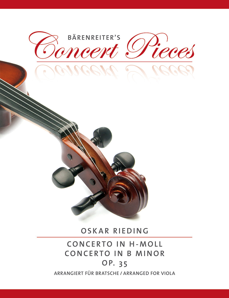 Rieding : Concerto Op 35 in B Minor for Viola & Piano