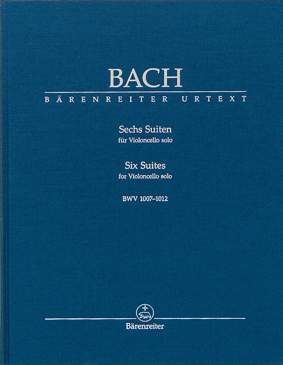 Bach: Six Suites for Cello Solo BWV 1007-1012 - Bound Edition