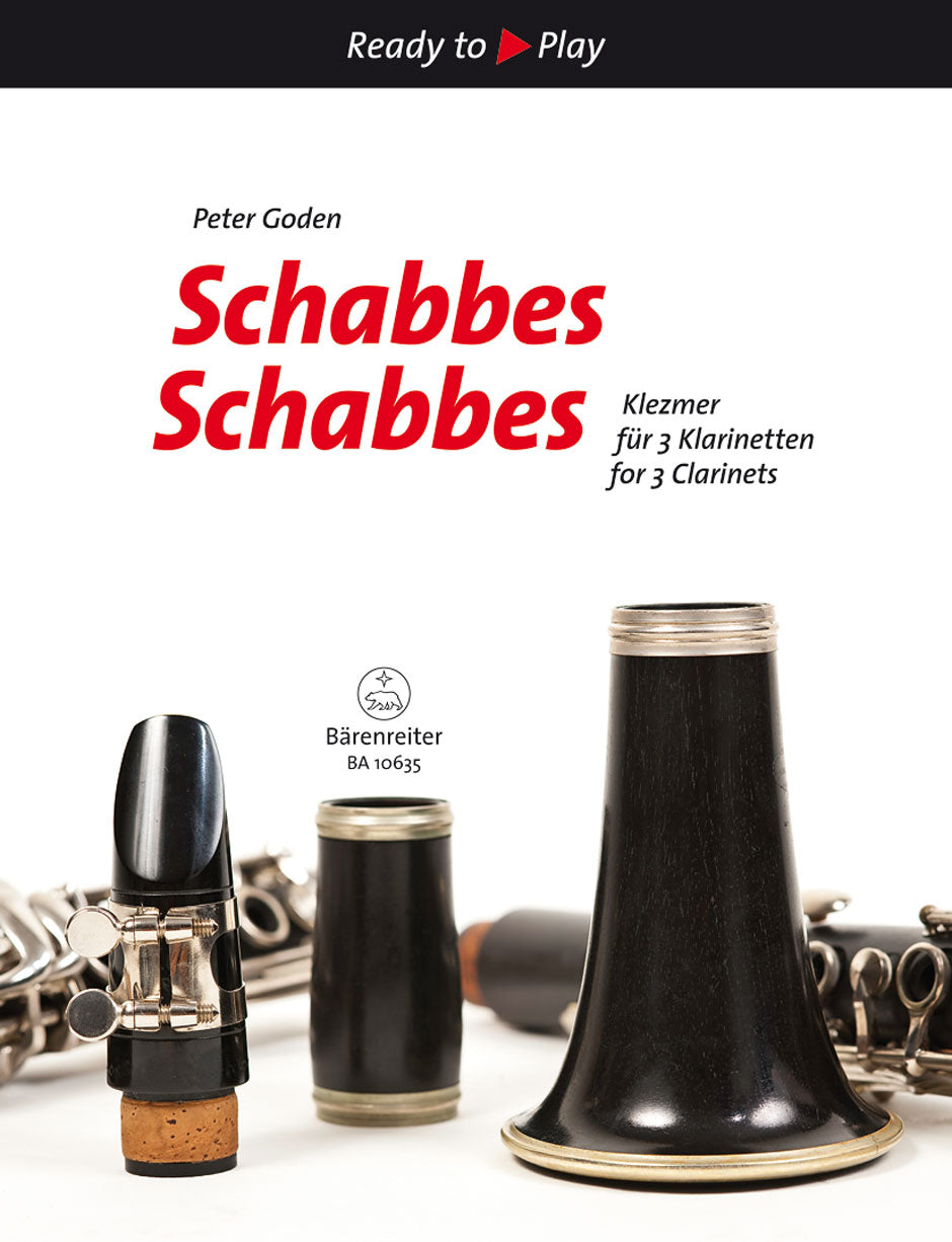 Schabbes Scorehabbes Klezmer for Three Clarinets