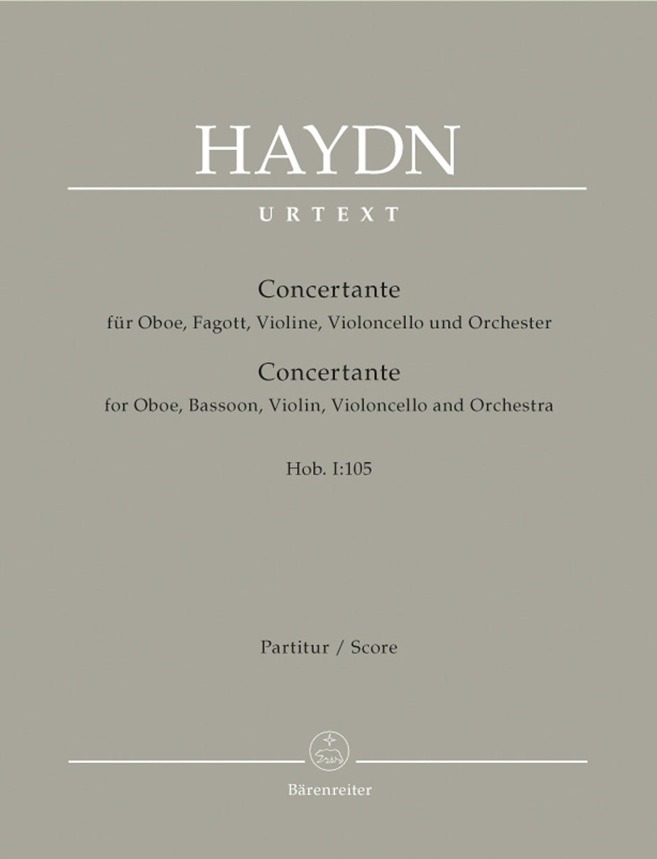 Haydn: Concertante Hob. I:105 Full Score