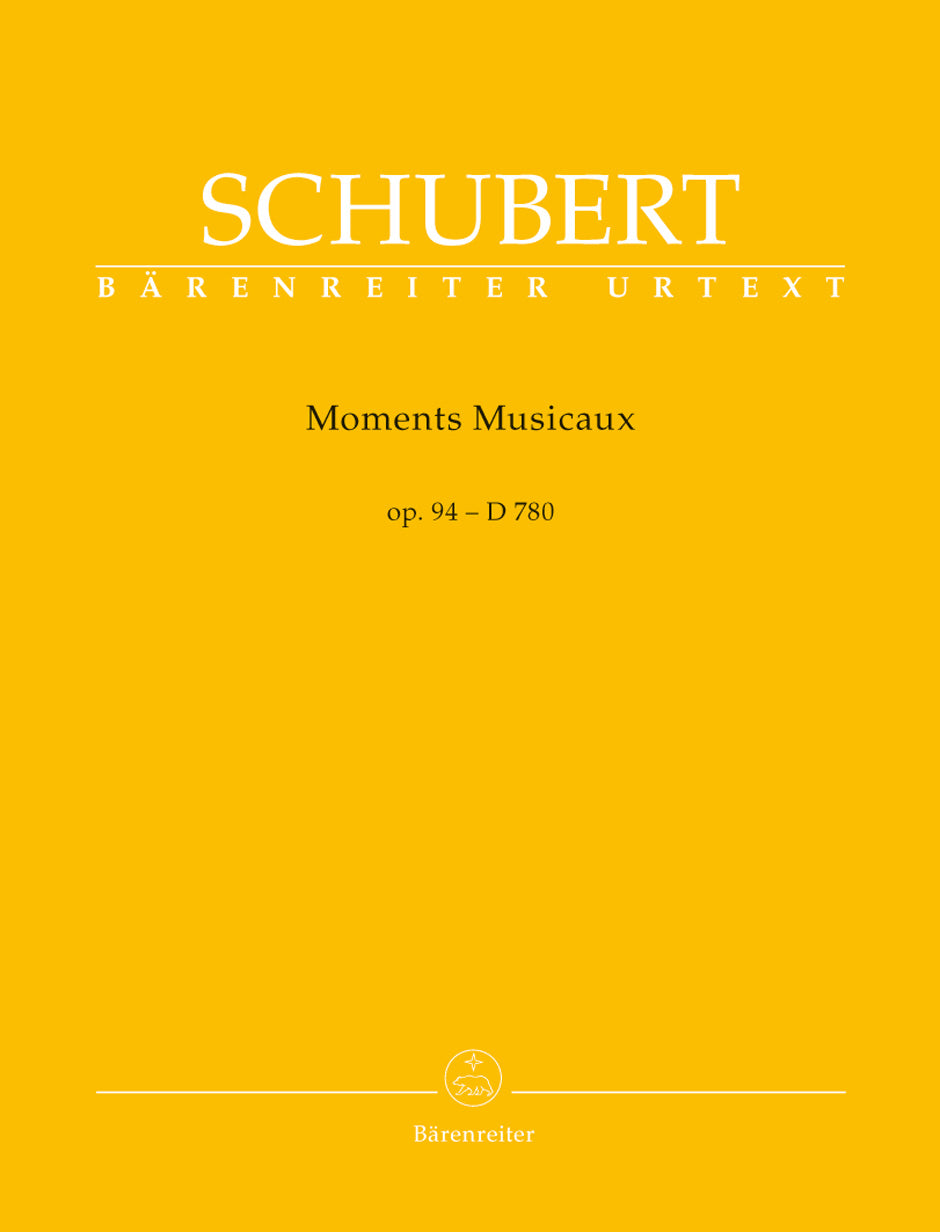Schubert: Moments Musicaux Op 90 D 780 for Piano Solo