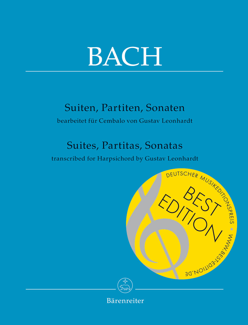 Bach: Suites, Partitas & Sonatas for Harpsichord