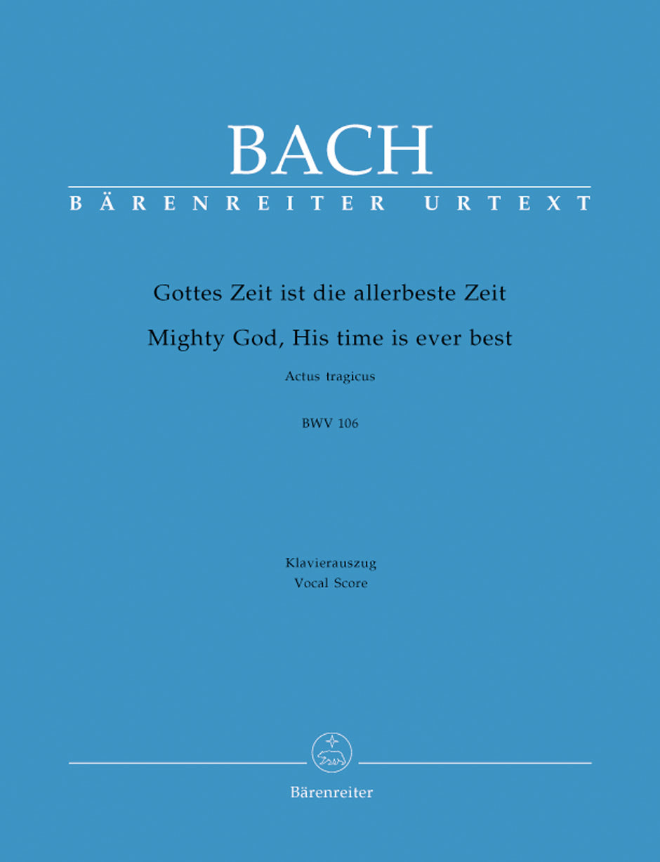 Bach: Cantata 106 - Vocal Score