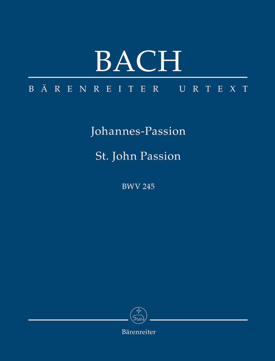 Bach: St John Passion - Study Score