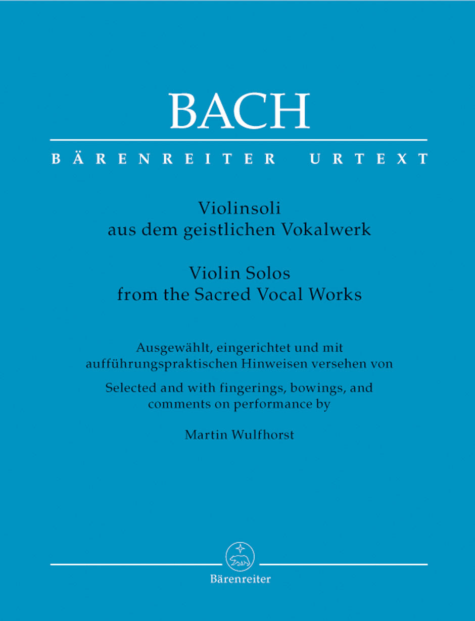 Bach: Violin Solos from the Sacred Vocal Works