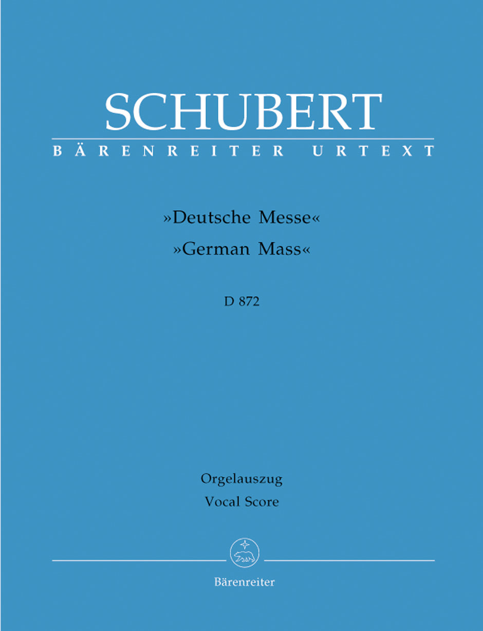 Schubert: German Mass - Vocal Score