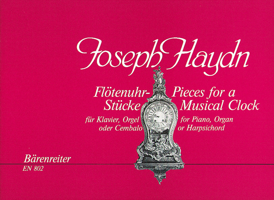 Haydn: Pieces for a Musical Clock for Piano Solo