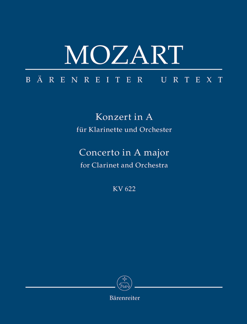Mozart: Clarinet Concerto K622 - Study Score