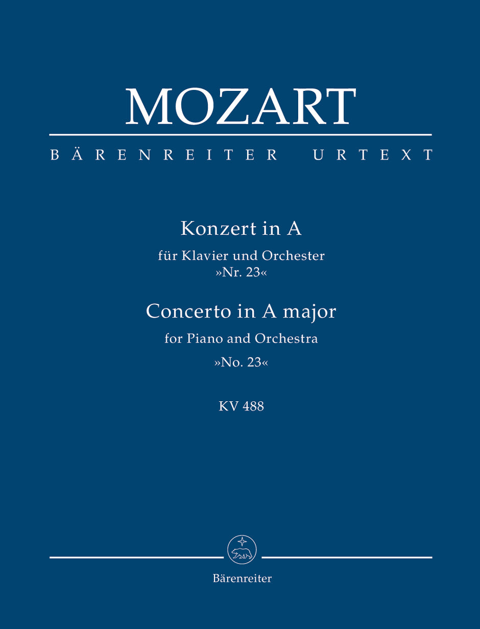 Mozart: Piano Concerto No 23 in A K488 - Study Score