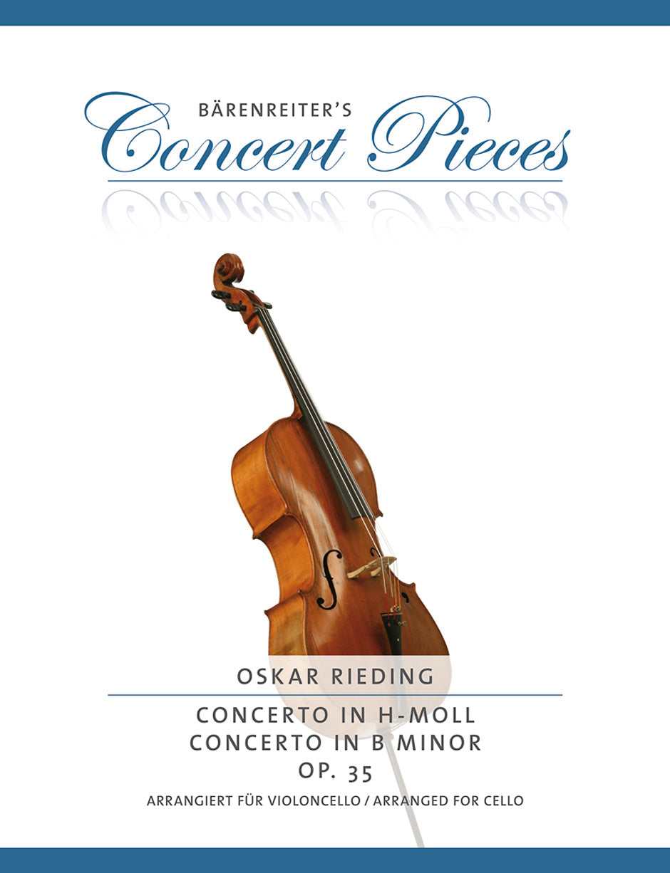 Rieding : Concerto Op35 B Minor for Cello & Piano