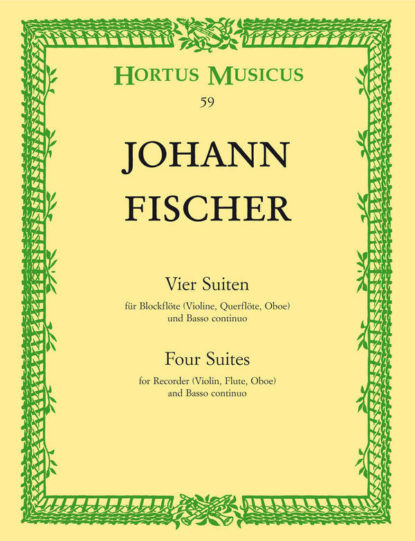 Fischer: Four Suites for Treble Recorder & Basso Continuo