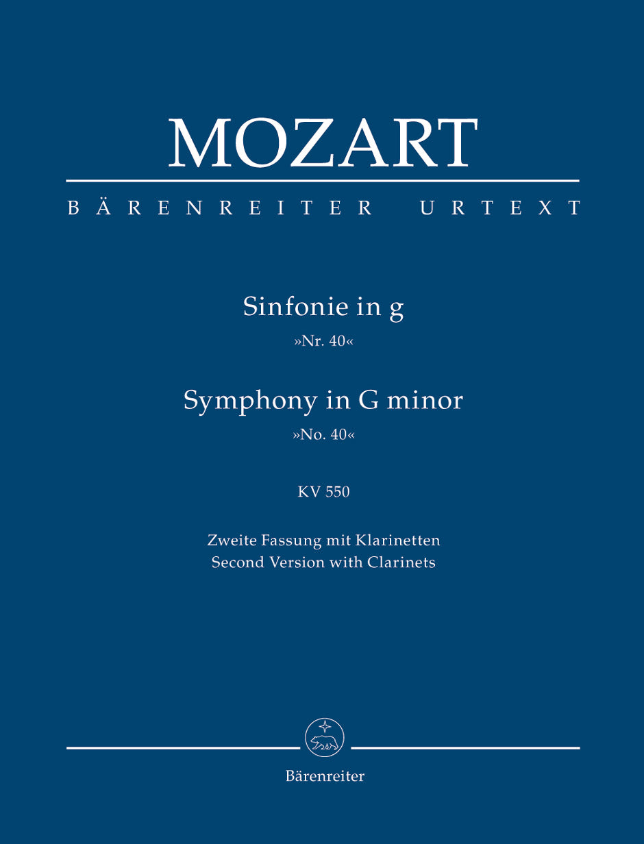Mozart: Symphony No 40 in G K550 - Study Score