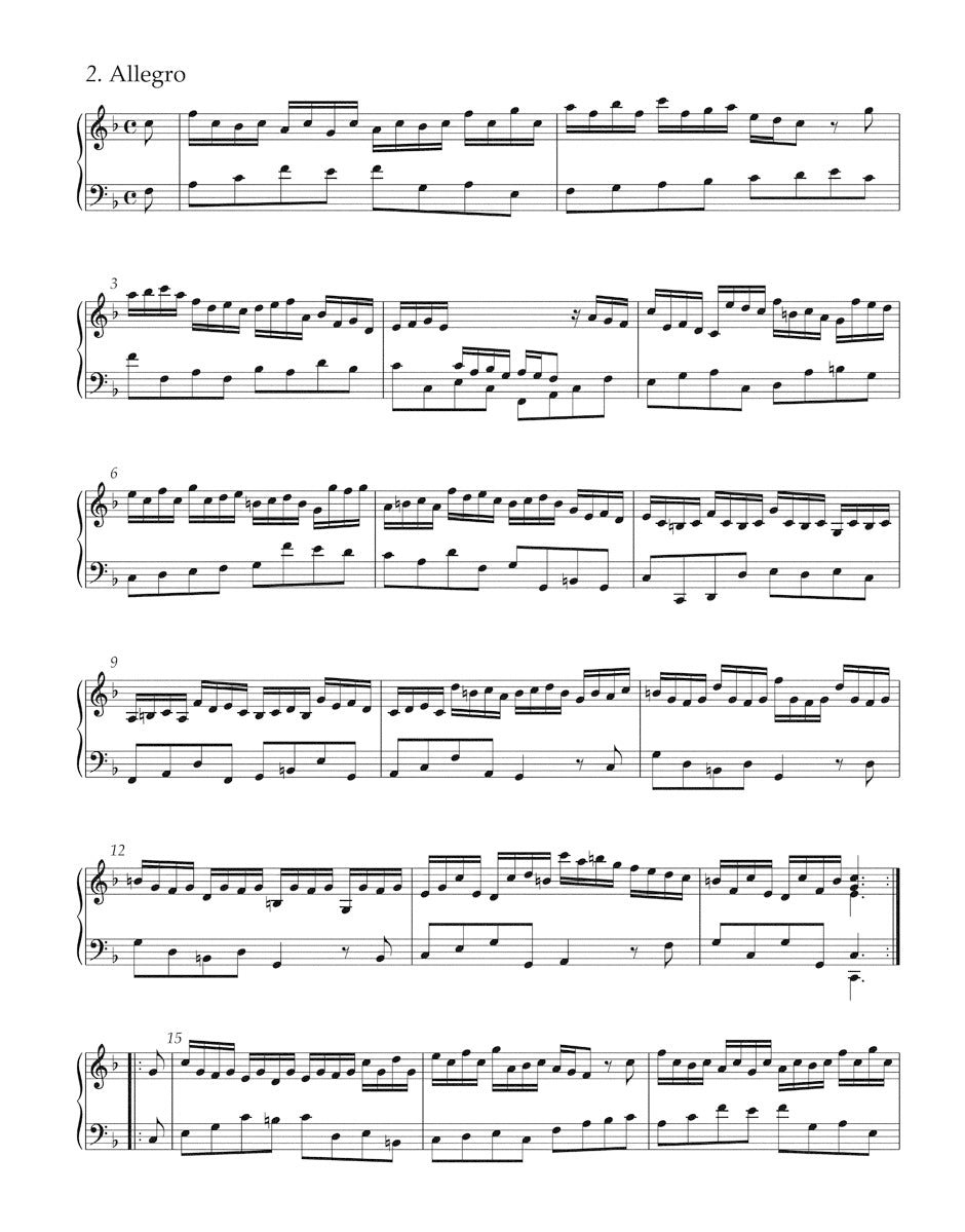 Handel: Eight Great Suites (1720) for Piano Solo