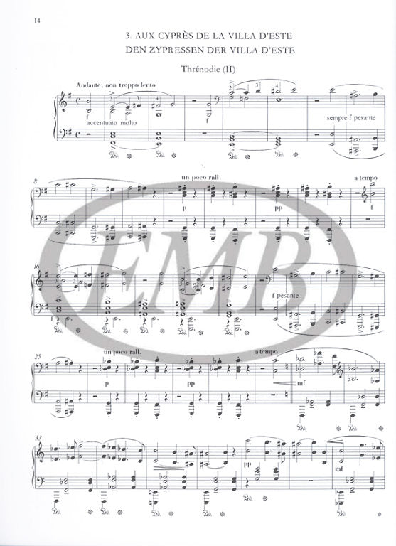 Liszt: Années de Pelerinage, Third Year