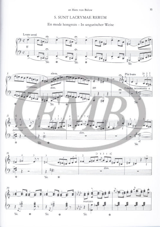 Liszt: Années de Pelerinage, Third Year