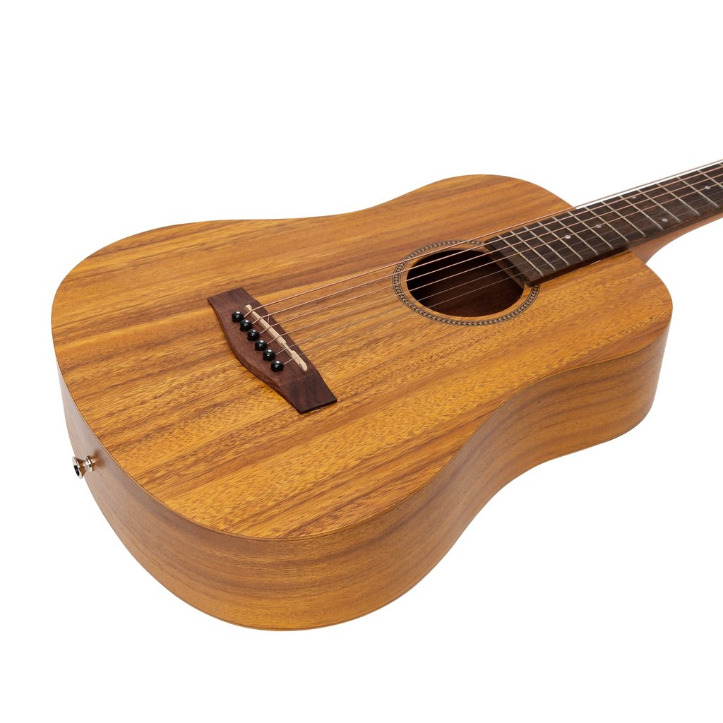 Martinez Acoustic Babe Traveller Guitar (Koa)