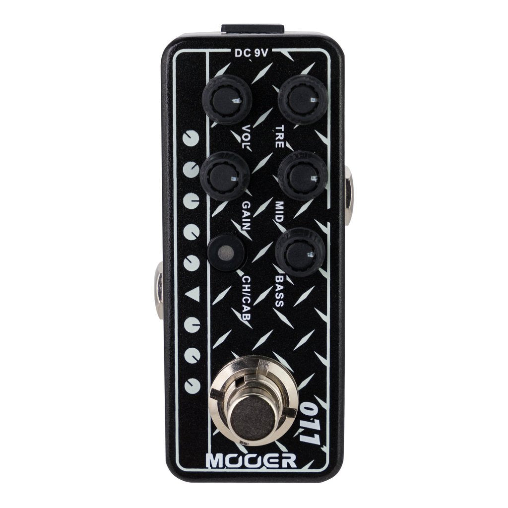 Mooer '011 - Cali-Dual' Digital Micro Preamp Guitar Effects Pedal