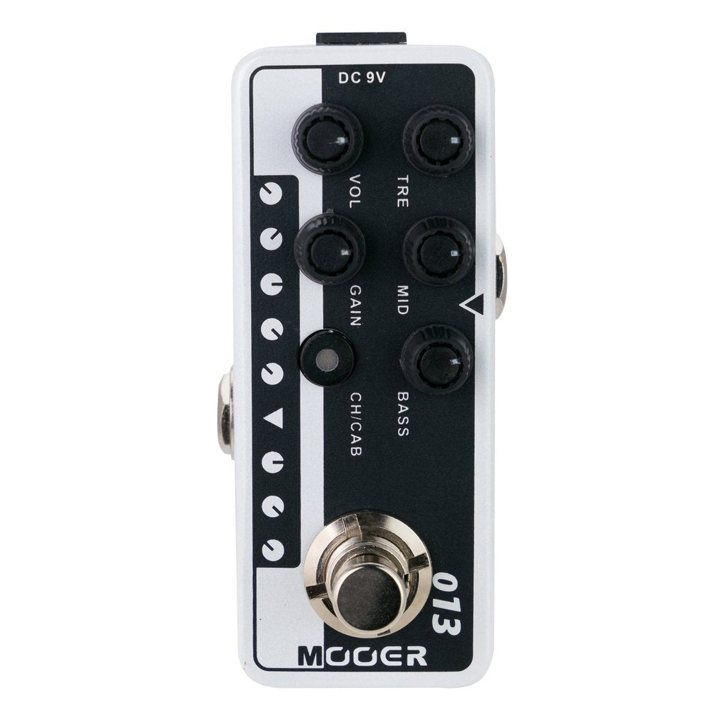 Mooer '013 - Matchbox' Digital Micro Preamp Guitar Effects Pedal