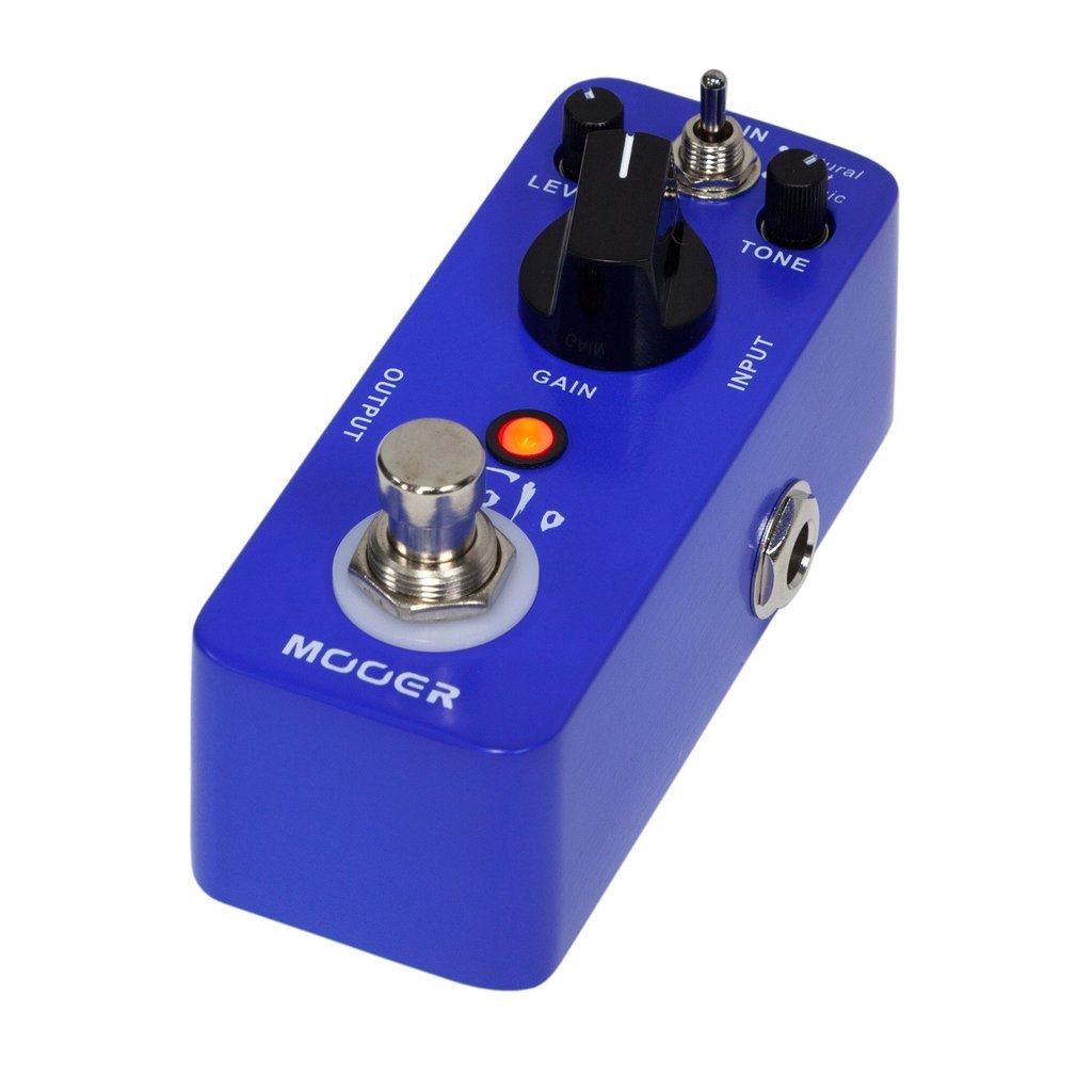 mooer distortion pedal Mooer Solo High-Gain Distortion Micro Guitar Effects Pedal
