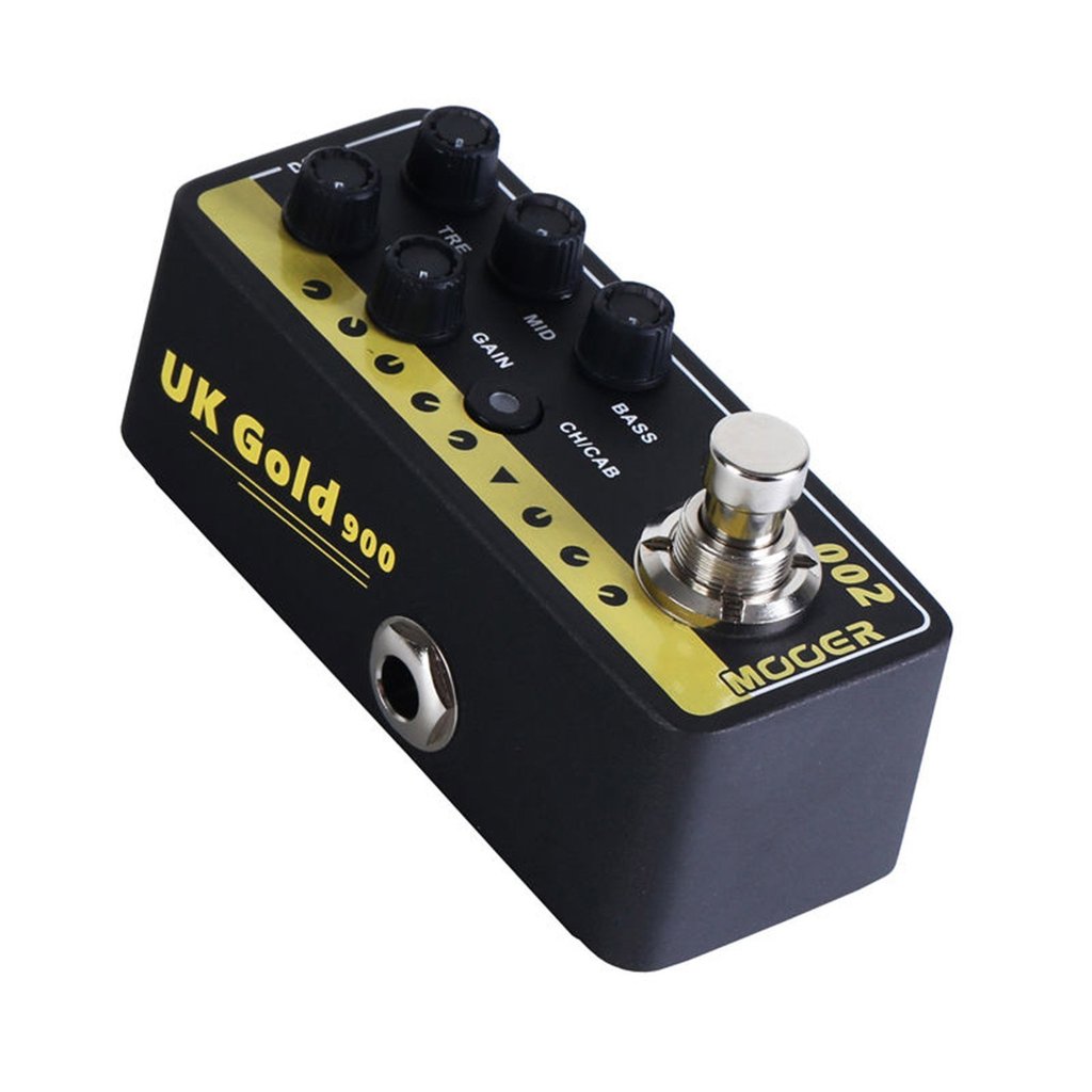 Mooer '002 - UK Gold 900' Digital Micro Preamp Guitar Effects Pedal