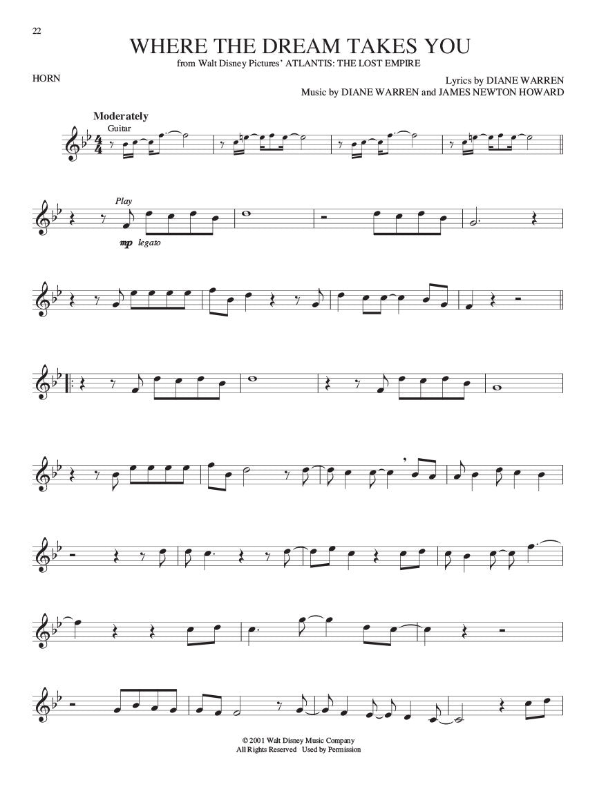 Disney Greats for Horn