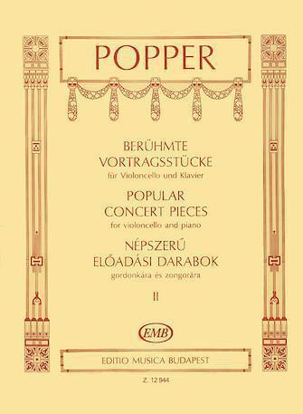 Popper: Popular Concert Pieces for Cello and Piano - Book 1