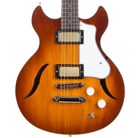Harmony Standard Comet Electric Guitar w/Case, RW FB, Sunburst