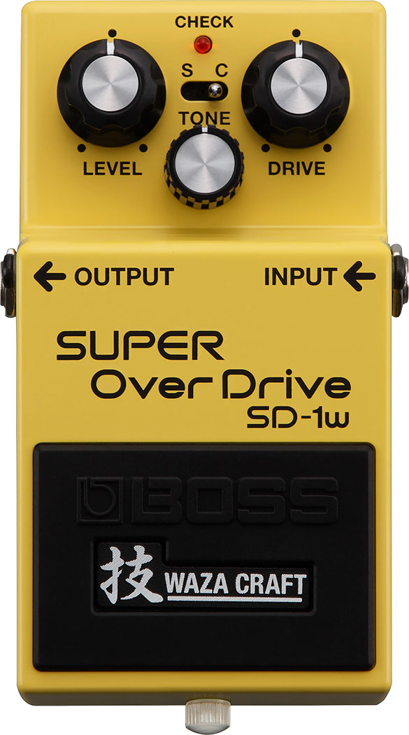 Boss SD-1W Super Overdrive Waza Craft Pedal